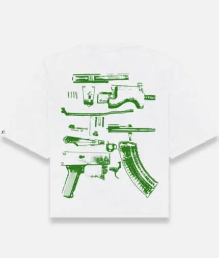 In Draco We Trust Oversized Tee Green - alternate view