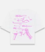 In Draco We Trust Oversized Tee – Pink - Image 2