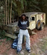 Me, Myself N My FYE Hoodie – Acid Wash - Image 2