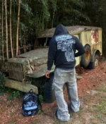 Me, Myself N My FYE Hoodie – Acid Wash - Image 3