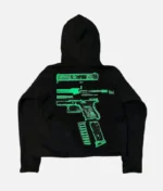 In Glock We Trust Hoodie Green