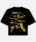 In Draco We Trust Oversized Tee – Yellow - Image 2