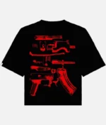In Draco We Trust Oversized Tee – Red - Image 2