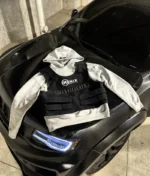 Tactical Vest Hoodie (Grey) - Image 5