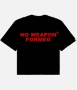 No Weapon Formed Oversized Shirt Red - Image 2