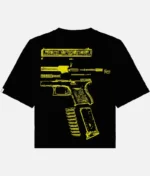 No Weapon Formed Oversized Shirt Yellow
