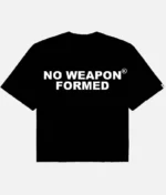 No Weapon Formed Oversized Tee – Black