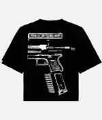 No Weapon Formed Oversized Tee – Black - Image 2