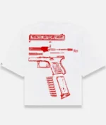 No Weapon Formed Oversized Tee – Red - Image 2