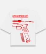 Put Em Onna News or Sum Pistol Oversized Shirt - Image 2